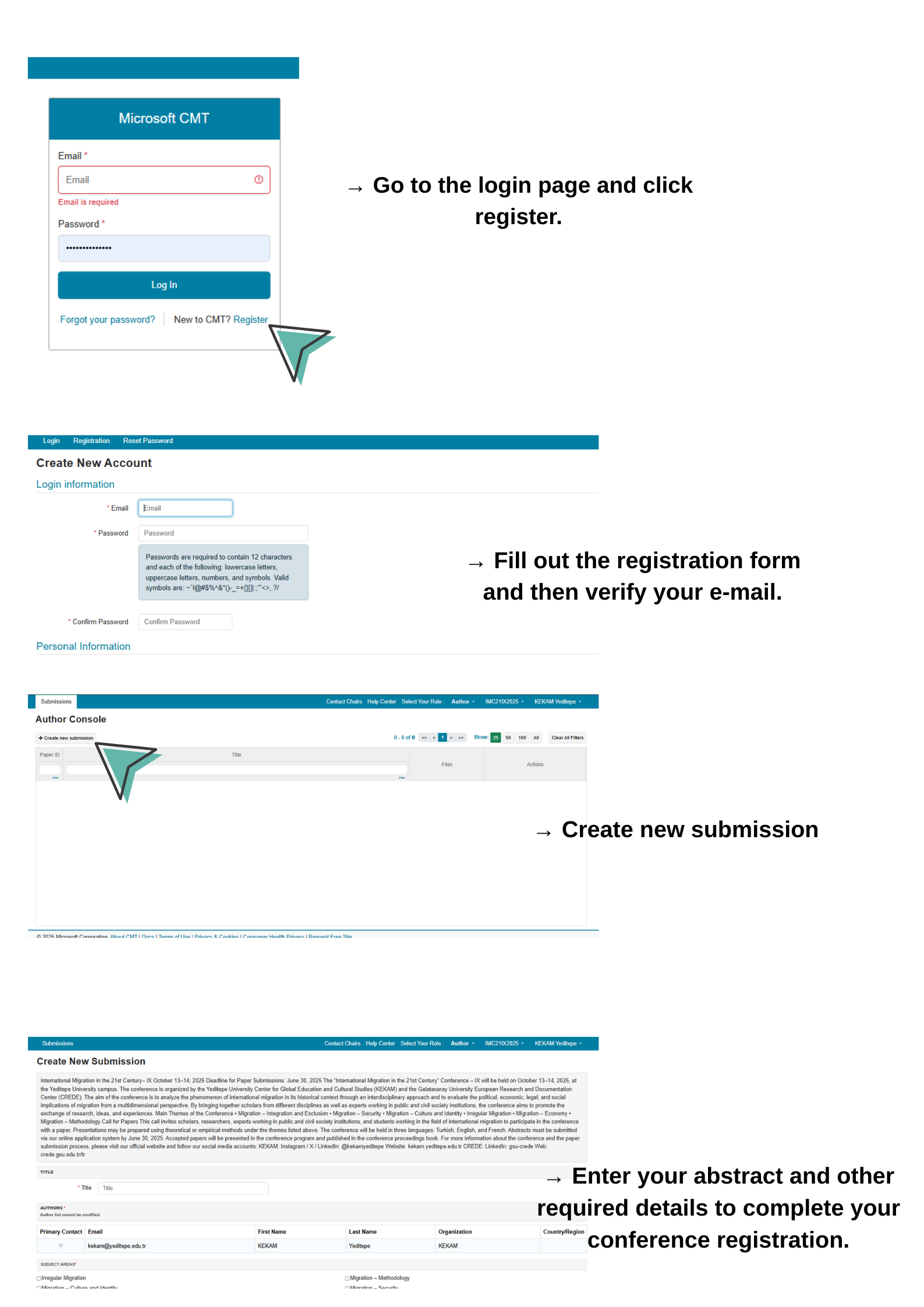 CMT Registration
